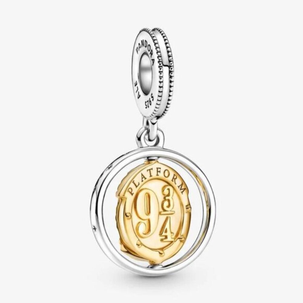 Pandora Harry Potter, Hedwig Spinning Dangle Charm for Bracelet Pendant - Picture 2 of 5